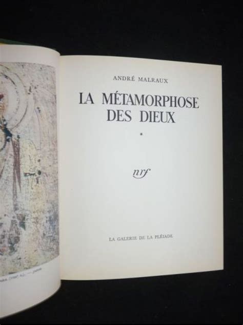 malraux la metamorphose des dieux bejart versace|La Métamorphose des dieux — Wikipédia.